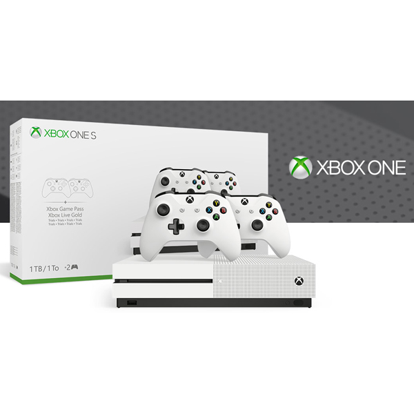 Xbox One S TwoController Bundle (1TB)