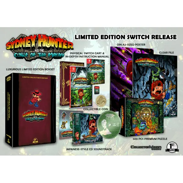 Sydney Hunter and the Curse of the Mayan Nintendo Switch Collector's Edition (Coming Soon)