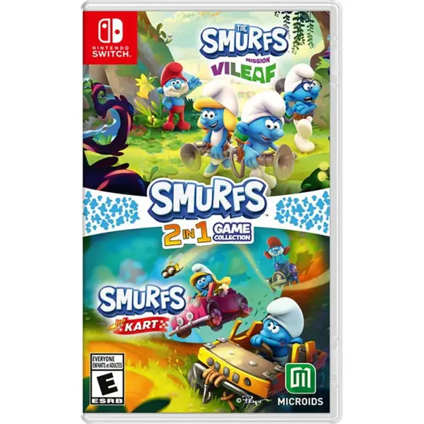 Smurfs 2 in 1 Game Collection