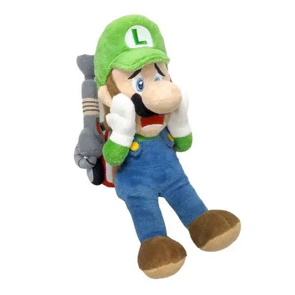 Luigi s Mansion 2 Plushie: Luigi With Poltergust Frightened Ver.
