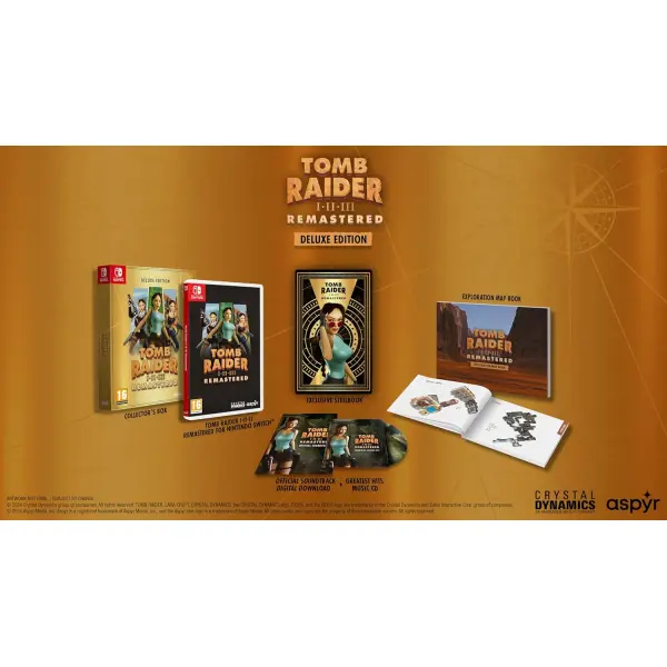 Tomb Raider I-III Remastered Starring Lara Croft [Deluxe Edition]