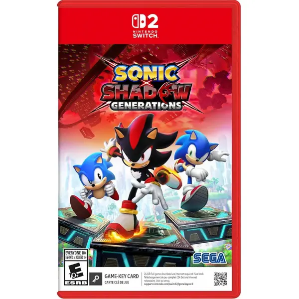 Sonic x Shadow Generations Game Key Cart