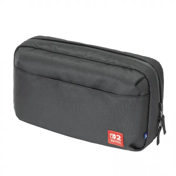 Reversible Travel Pouch for Nintendo Switch 2 (Black x Black)