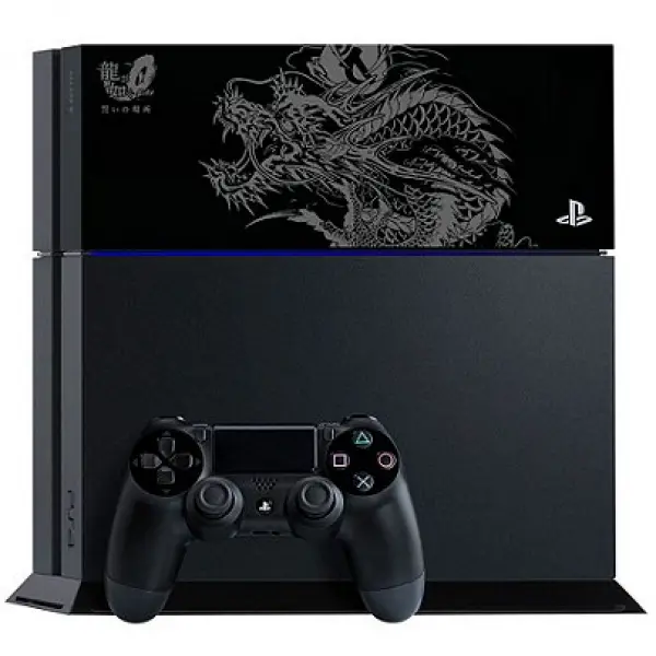 PlayStation 4 System New Version [Ryu ga Gotoku Zero Kazuma Kiryu Edition] (Jet Black)