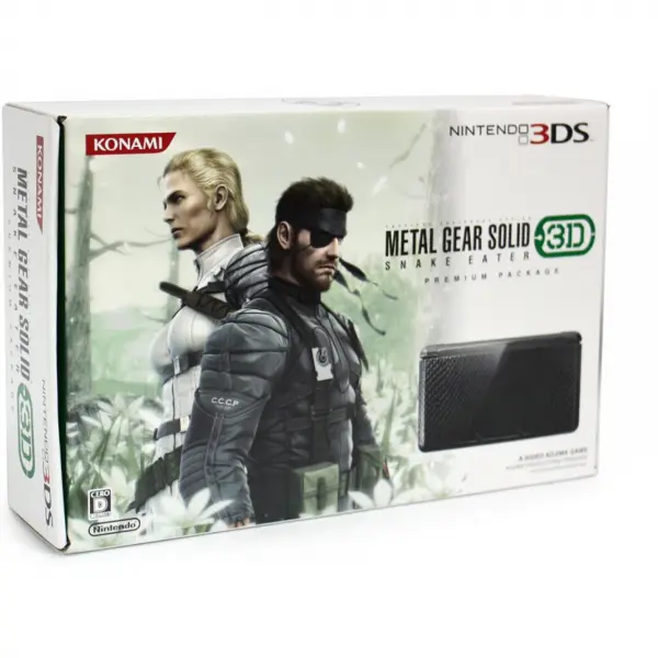 Metal Gear Solid Snake Eater 3D Premium Package (Konami Style Limited Edition)