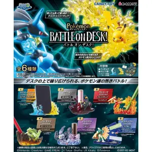 Pokemon DesQ BATTLE ON DESK (Set of 6 Pi...