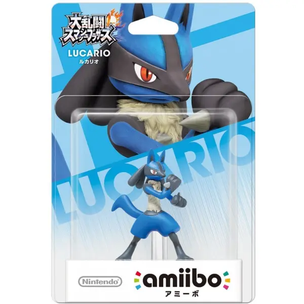 Buy amiibo Super Smash Bros. Series Figure (Lucario) (Re-run) for Wii U, New 3DS, New 3DS LL XL, SW