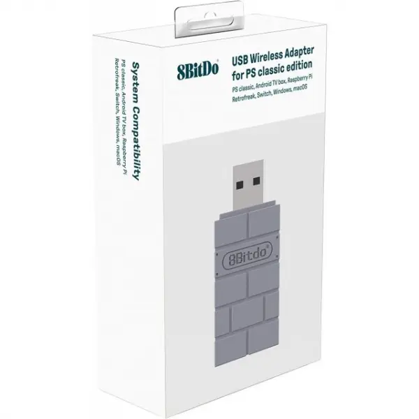 8BitDo USB Wireless Adapter for PS Classic Edition