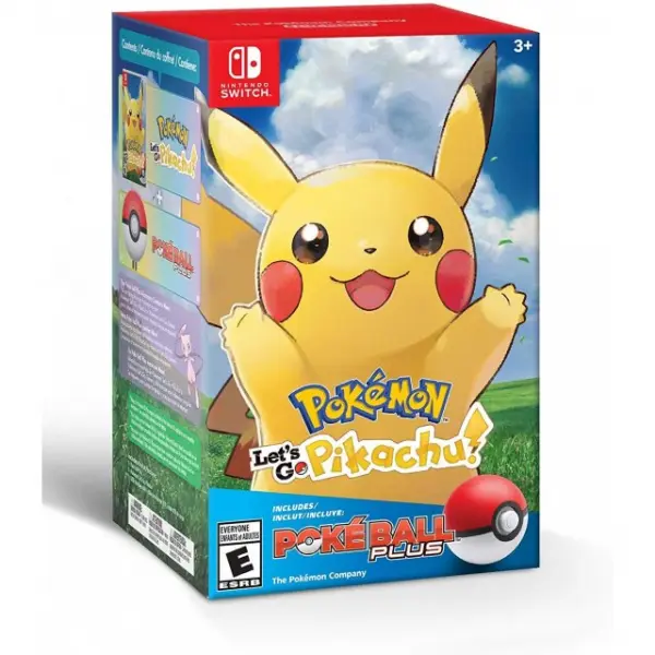 Pokemon: Let's Go Pikachu + Poke Ball Plus Pack