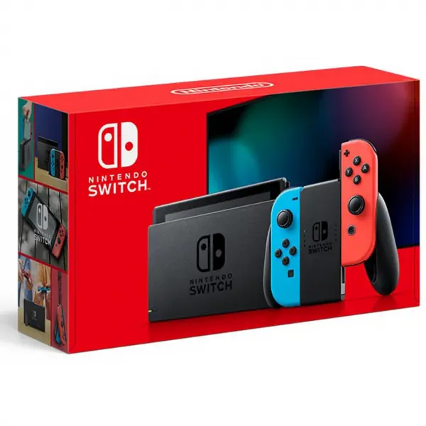 Nintendo Switch (Generation 2) (Neon Blue / Neon Red)