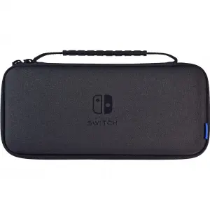 Slim Hard Pouch Plus for Nintendo Switch Nintendo Switch OLED Model (Black)