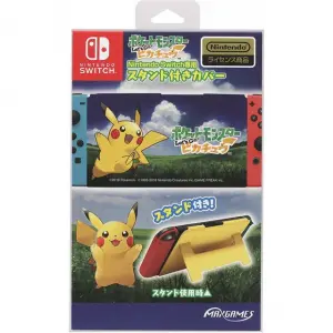 Pocket Monsters Let's Go! Pikachu Stand Cover for Nintendo Switch