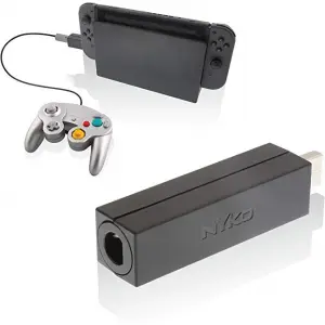 Nyko Retro Controller Adapter - Single Port GameCube Controller Adapter for Nintendo Switch