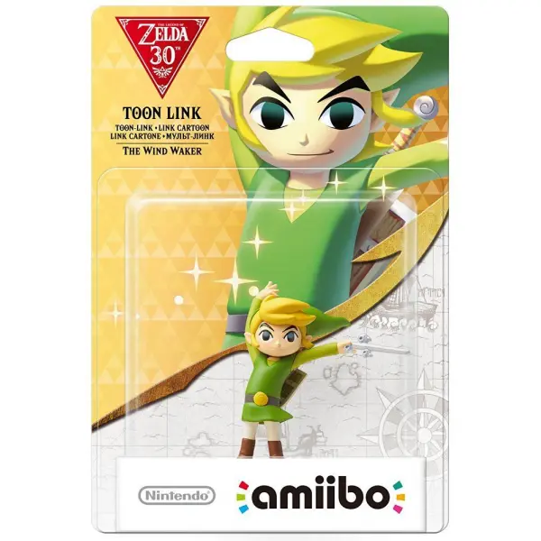amiibo The Legend of Zelda: The Wind Waker 30th Anniversary Series (Toon Link)