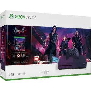 Xbox One S Devil May Cry 5 1TB Bundle Gradient Purple (Special Edition)