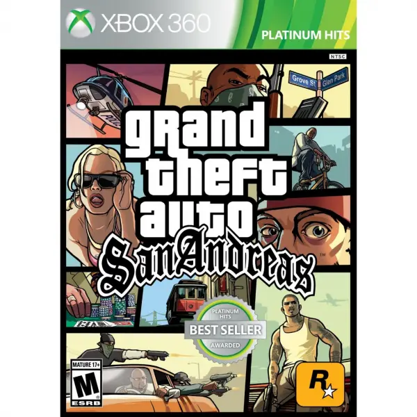 Grand Theft Auto: San Andreas (Platinum Hits) [Latam Cover]