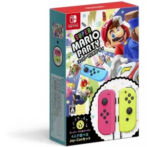 Super Mario Party Joy-Con Bundle (Neon Pink / Neon Yellow) [Limited Edition]