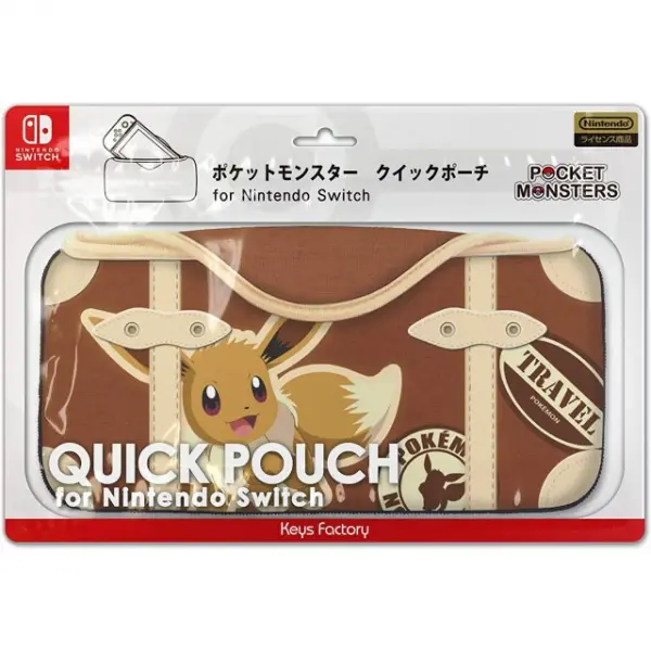 Pokemon Quick Pouch for Nintendo Switch (Eevee)