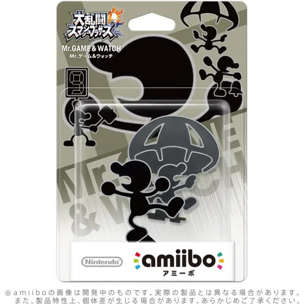 Buy amiibo Super Smash Bros. Series Figure (Mr. Game Watch) (Re-run) for Wii U, New Nintendo 3DS, New Nintendo 3DS LL XL