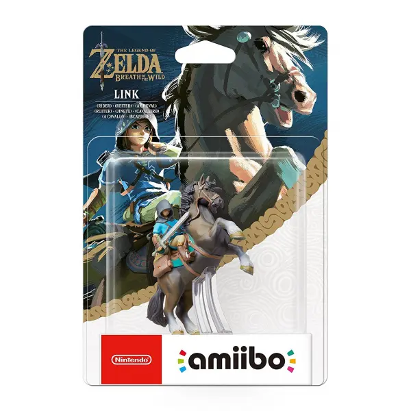 amiibo The Legend of Zelda: Breath of the Wild Series Figure (Link - Rider)