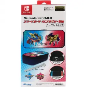 Smart Pouch and AC Adapter Storage for Nintendo Switch (Legendary Pokemon)