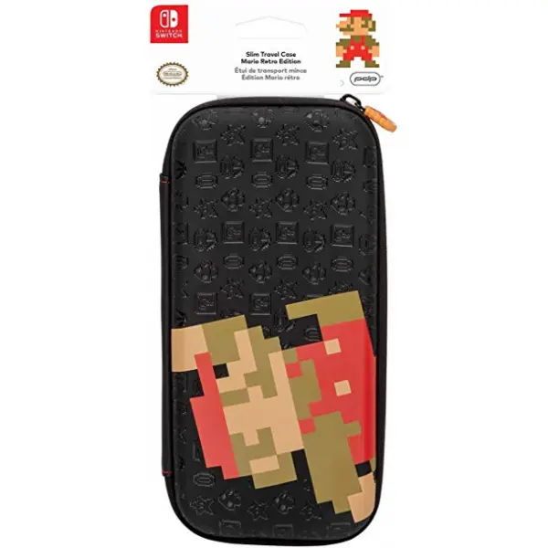  Pdp Switch Slim Travel Case  (Mario Retro Edition)