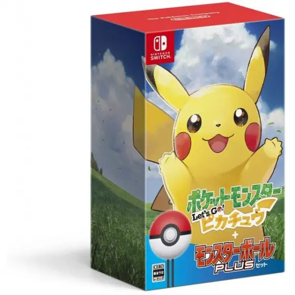 Pocket Monsters Let's Go! Pikachu + Monster Ball Plus Pack