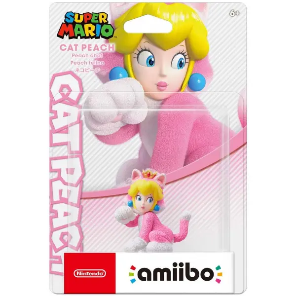 amiibo Super Mario Series Figure (Neko Peach) for Wii U, New 3DS, New 3DS LL XL, SW