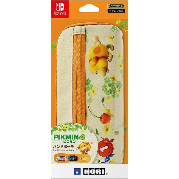 Hand Pouch for Nintendo Switch / Nintendo Lite / Nintendo OLED Model (Pikmin 4)