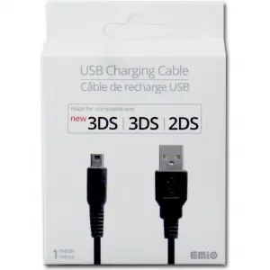 USB Charging Cable for New 3DS 3DS LL 2D...