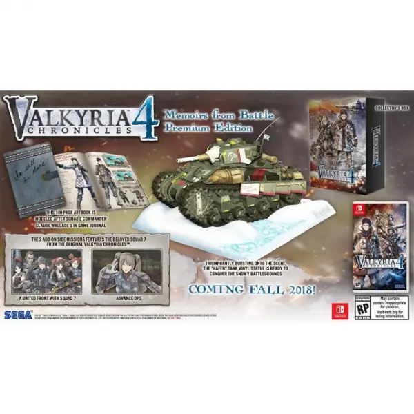 Valkyria Chronicles 4 [Memoirs from Battle Premium Edition]