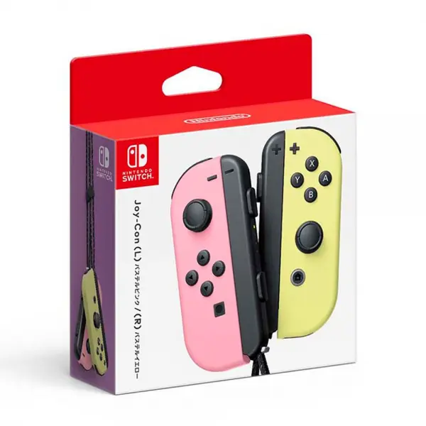 Nintendo Switch Joy-Con Controllers (Pastel Pink / Pastel Yellow)
