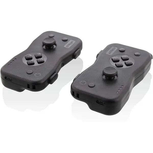 Nyko Dualies - Pair of Motion Controllers with Included USB Type-C Charging Cable, Joy-Con Alternative for Nintendo Switch