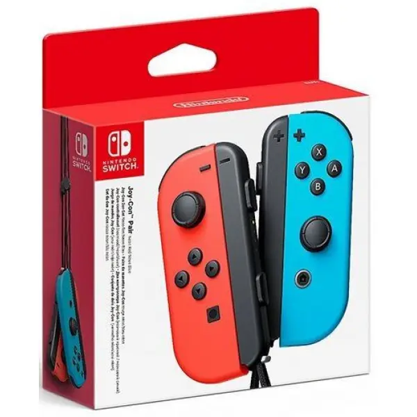 Nintendo Switch Joy-Con Controllers (Neon Blue / Neon Red) 