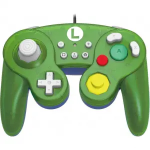 Super Mario Classic Controller For Nintendo Switch (Luigi)