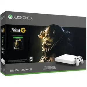 Xbox One X 1TB Robot White Special Edition (Fallout 76 Bundle)