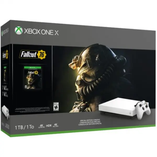 Xbox One X 1TB Robot White Special Edition (Fallout 76 Bundle)