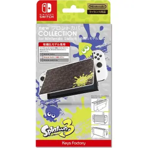 New Front Cover Collection for Nintendo Switch OLED Model (Splatoon 3 Type-B)