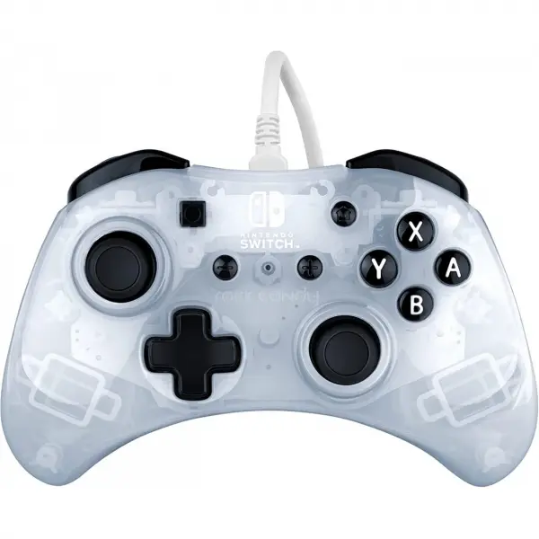 Rock Candy Wired Controller for Nintendo Switch (Frost White)