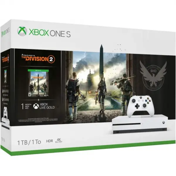 Xbox One S 1TB (Tom Clancy’s The Division 2 Bundle)
