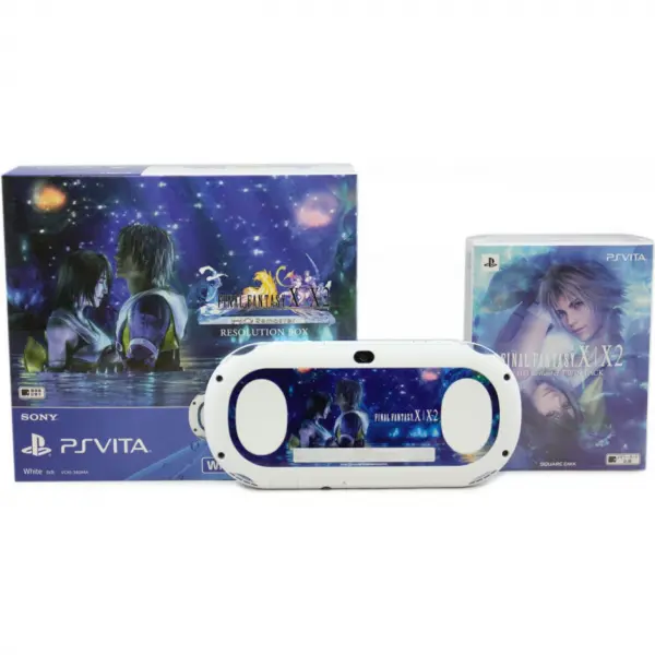 PS Vita PlayStation Vita New Slim Wi-Fi Model - PCH-2000 (Final Fantasy X X-2 HD Remaster Resolution Box)