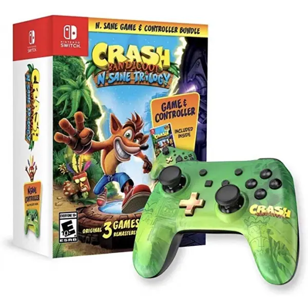 Crash Bandicoot: N. Sane Trilogy & Controller Bundle 