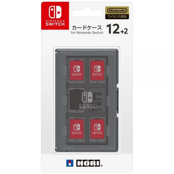 Card Case 12 2 for Nintendo Switch (Black) 