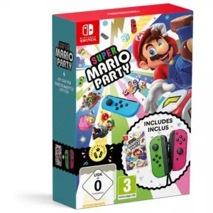 Super Mario Party Joy-Con Bundle (Neon Green / Neon Pink) [Limited Edition]