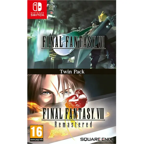 Final Fantasy VII Final Fantasy VIII Remastered Twin Pack