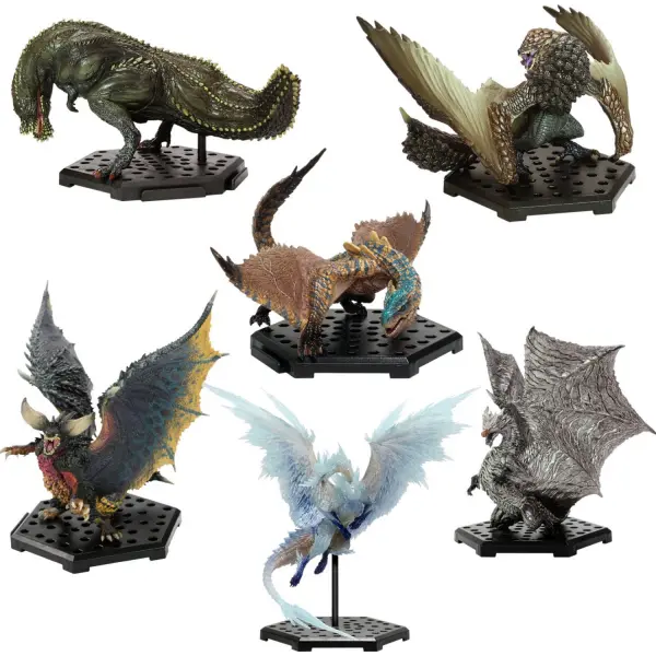 Capcom Figure Builder Monster Hunter Standard Model Plus The Best Vol. 12, 13, 14 (Set of 6 Pieces)