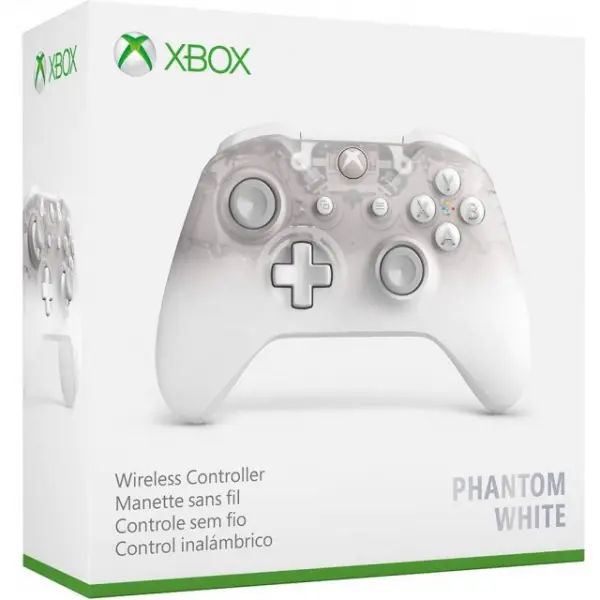 Xbox Wireless Controller (Phantom White Special Edition)