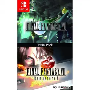 Final Fantasy VII & Final Fantasy VIII Remastered Twin Pack [JP Cover] (Multi-Language)