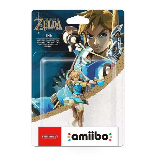 amiibo The Legend of Zelda: Breath of the Wild Series Figure (Link - Archer)