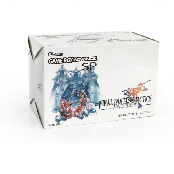 Game Boy Advance SP - Final Fantasy Tactics Pearl White Limited Edition (110V)